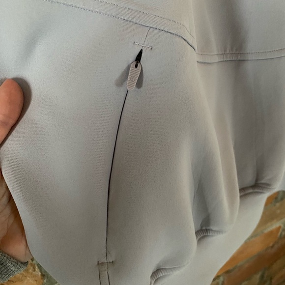 LULULEMON city sweat crew spacer iced iris light purple size 4 - Picture 7 of 9